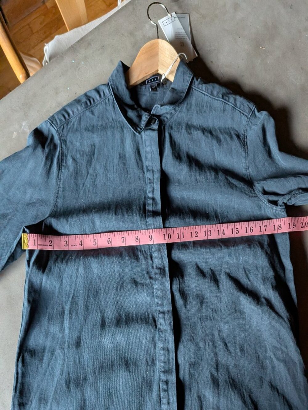 AYR | Button-Up Shirt in Dark Teal - Picture 2 of 16